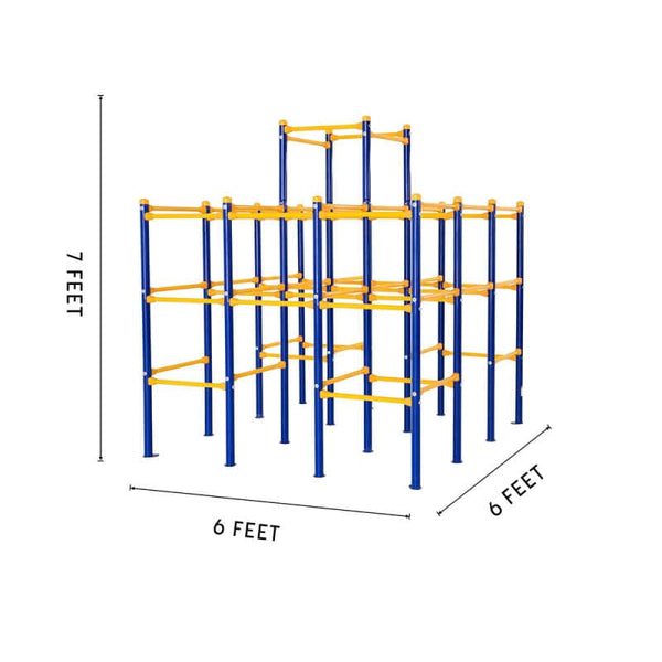 ActivPlay Modular Jungle Gym SJG200 Dimensional Illustration