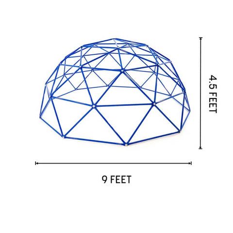 ActivPlay 9' Geo Dome Climber Dimensional illustration