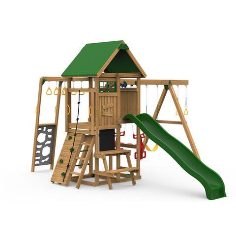 Playstar Highland Silver Outdoor Playset Front View