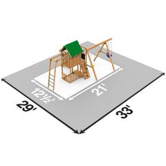 Playstar Summit Bronze Playset Dimensions