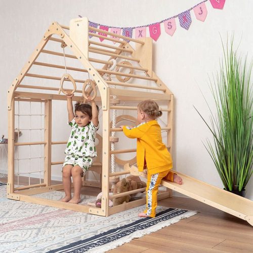 wooden_climbing_playhouse_kids_enjoy_playing