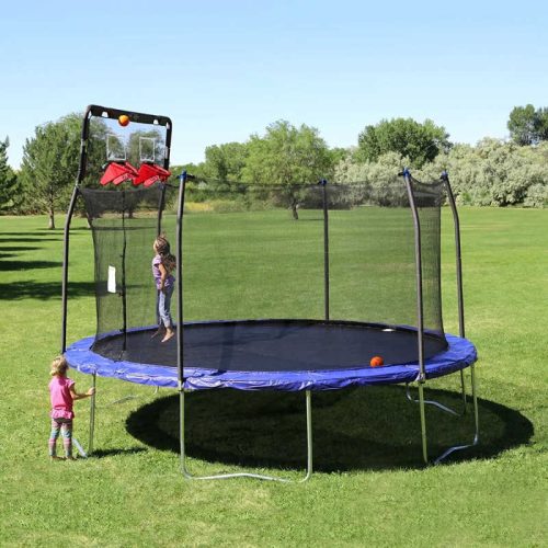 15 TrampolineDoubleBasketballHoopAccessory SWBB150