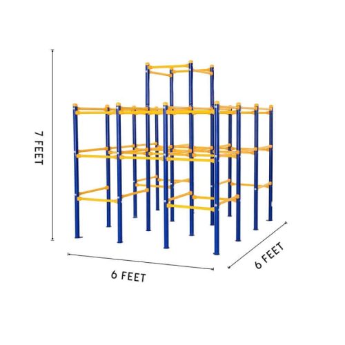 ActivPlayModularJungleGymSJG200outdoorplaysetDimensions