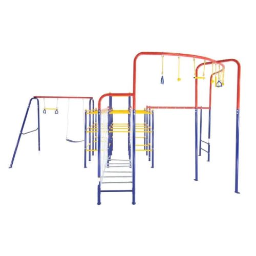 ActivPlayModularJungleGymSwingSet MonkeyBars JungleLineKit moreOutdoorPlaysetAPJGC5