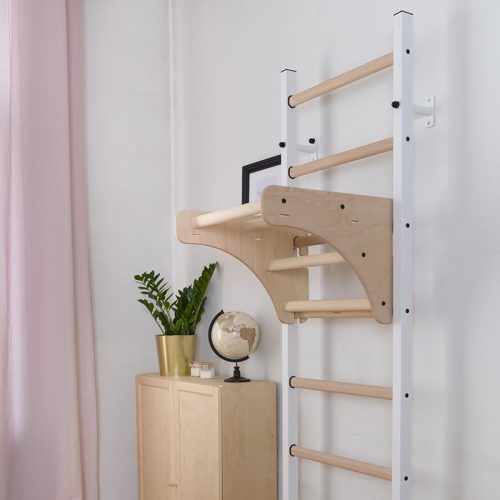 BenchK 211 Swedish Ladder with Gymnastics Accessories 211W_4