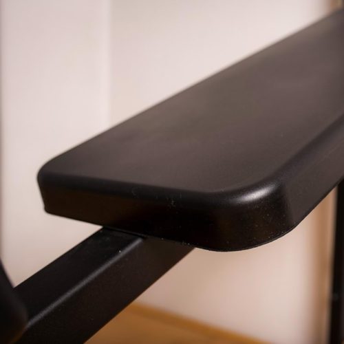 BenchKWallBars733forHomeGymBlackUpCloseWorkoutBenchPadding