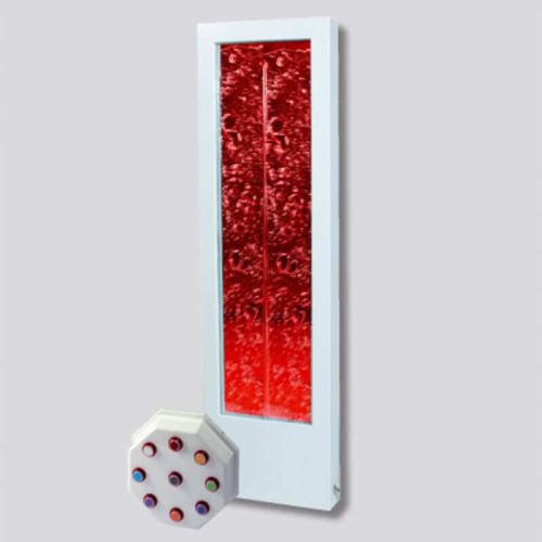 Experia LED Bubble Wall Corner View Red With SuperActive Controller