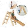 Goodevas 2 in 1 Montessori Climbing Set with kids playing