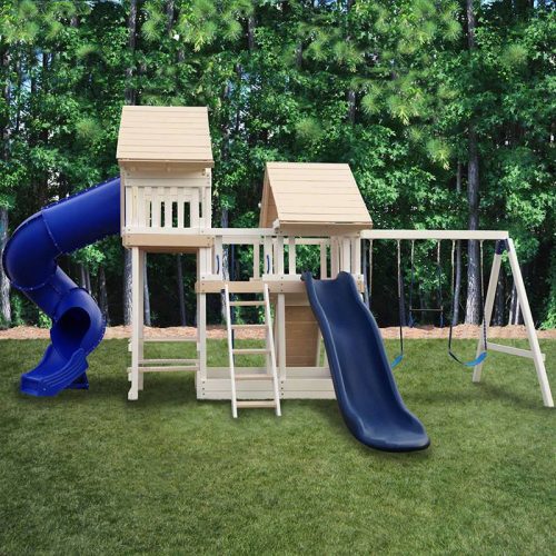 KIdwise Congo Monkey Play System #3 Front View Outdoor