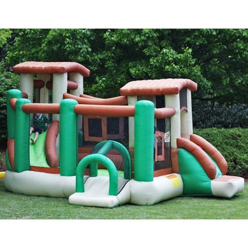 Kid Wise Clubhouse Climber Bounce House Lifestyle Outdoor