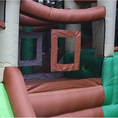 Kid Wise Clubhouse Climber Bounce House Windows