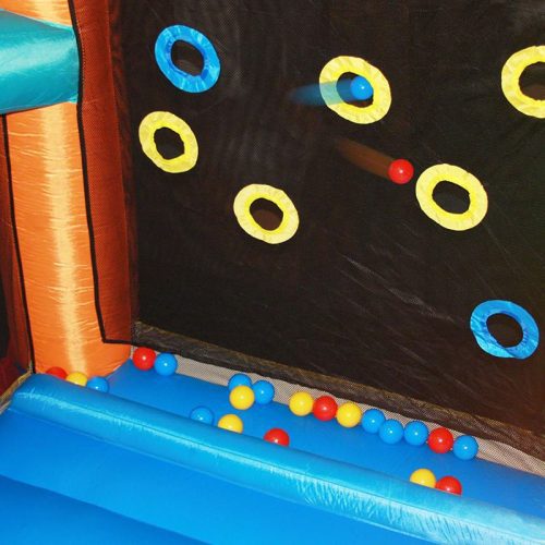 Kid Wise Double Shot Bounce House Side Wall Holes