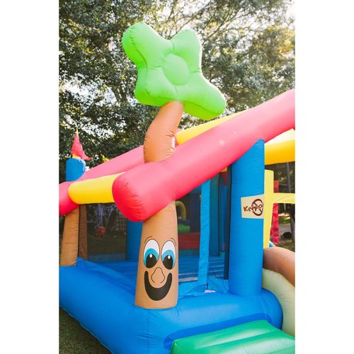 Kid Wise My Little Playhouse Bounce House Inflated Tree Smiling