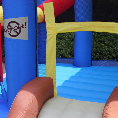 Kid Wise My Little Playhouse Bounce House Keep Out Details