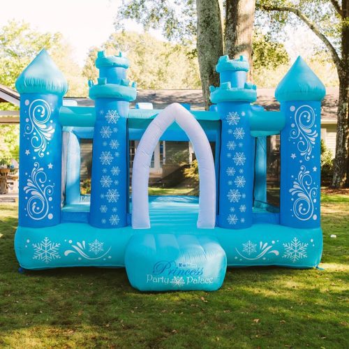 Kid Wise Princess Party Palace Front View Outdoor