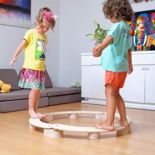 KidodidoCirculeBalanceBeams2KidsBalancing