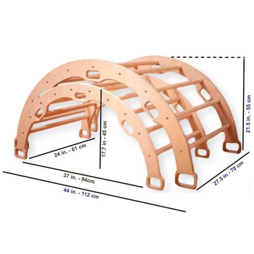 KidodidoClimbingArchRockerWithPillowAndRampArchRockerDimensions