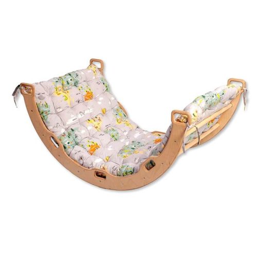 Kidodido Climbing Arch Rocker With Pillow Map Pillow