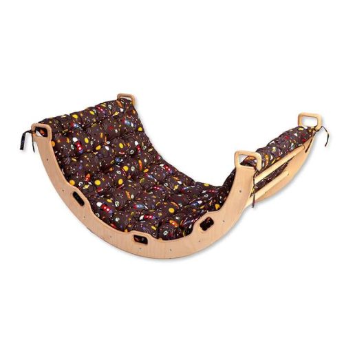 Kidodido Climbing Arch Rocker With Pillow Space Pillow