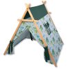 Kidodido World Map Play Indoor Tent and Play Mat Front Side View Without Play Mat