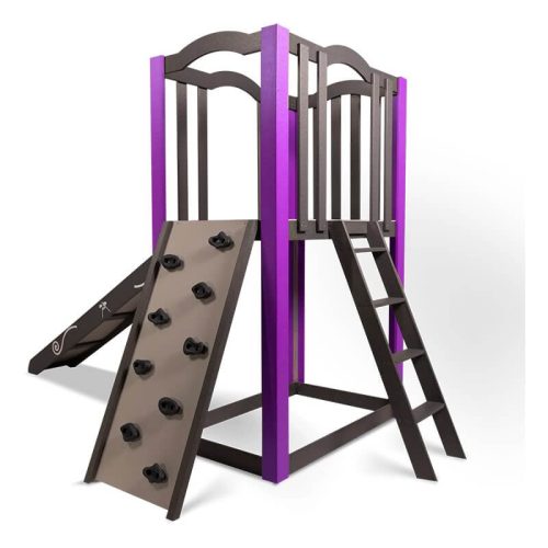 KidsQuest Snowcap Scout XXL Indoor & 0utdoor Playset Purple