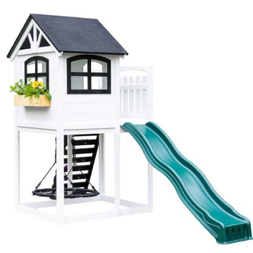 Londyn Swing Set with slide view 1 min