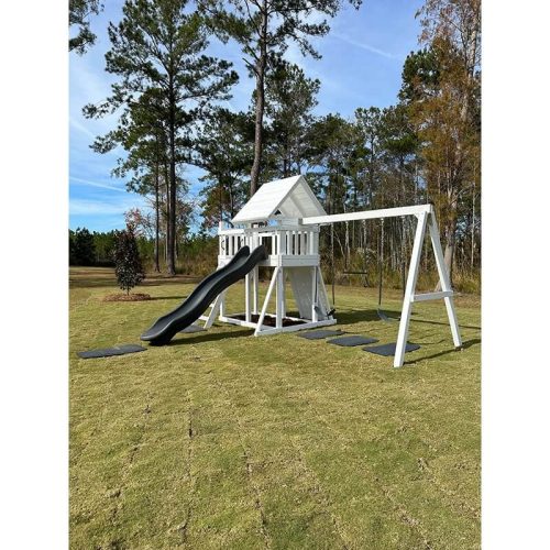 ModernMonkeyOutdoorPlaysetPackage 1CornerViewWhiteGrey