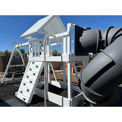 ModernMonkeyOutdoorPlaysetPackage 1RearViewWhiteGrey