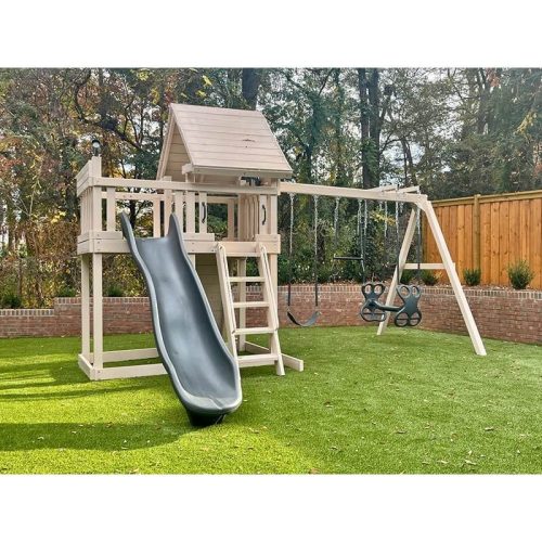 Modern Monkey Outdoor Playset Package #1 Sand Grey