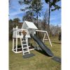 Modern Monkey Outdoor Playset Package #1 White Grey Ladder