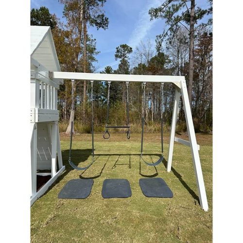 ModernMonkeyOutdoorPlaysetPackage 1WhiteSwingBeam