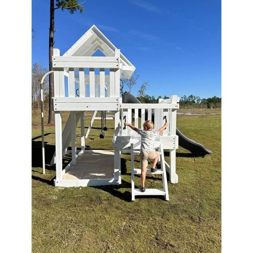 ModernMonkeyPlaysetPackage2KidClimbingLadder