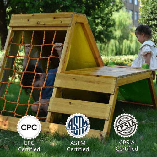 Palm 5 in 1OutdoorandIndoorPlaygroundPlaysetASTMCertified min