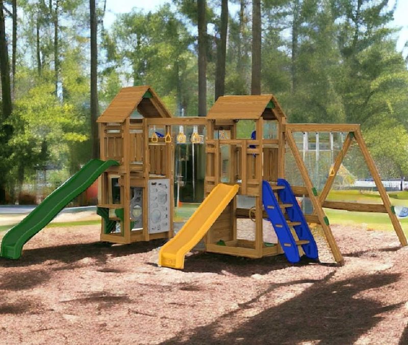 PlaystarSuperStarXPBronzeOutdoorPlayset min