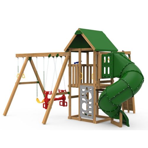 Playstar Plateau Gold Outdoor Playset Front View