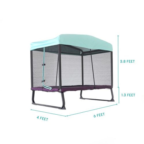 SkywalkerTrampolines6 x4 EeyoreRectangleMiniTrampolineDimensions