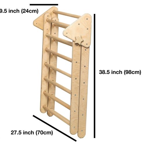 climbing triangle with tent cover mat ramp kidodido 12