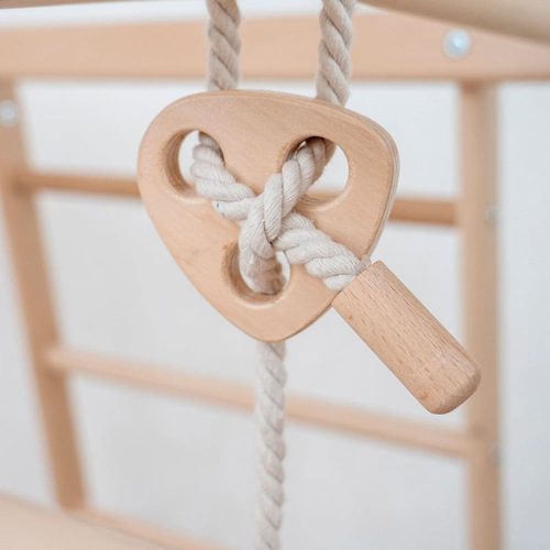 climbing playground close up knot