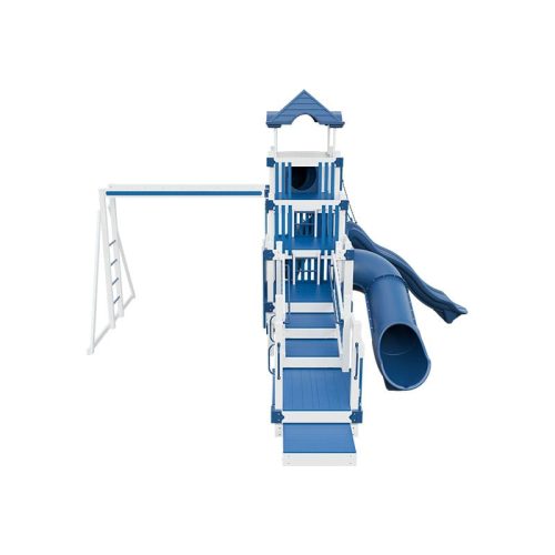 junior cruiser vinyl playground set white blue left