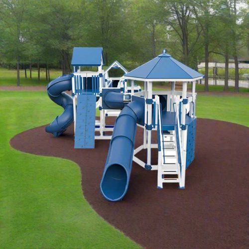 junior power play vinyl playground set blue left 2