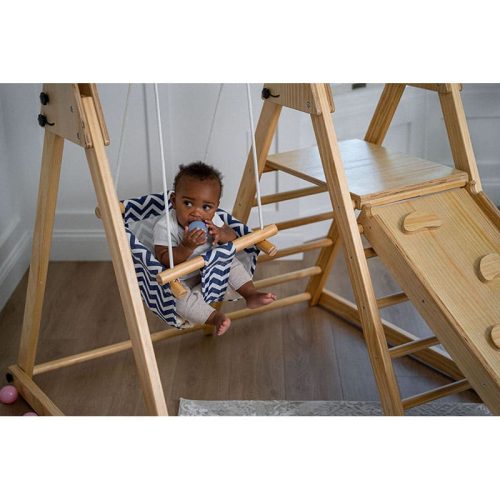 juniper real wood folding playset indoor toddler