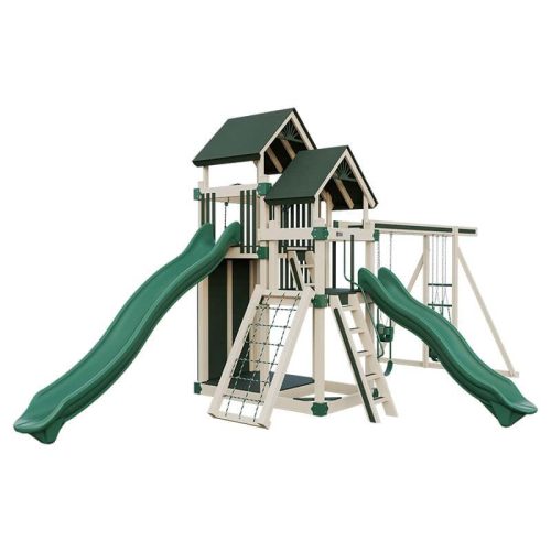 super 59 adventure vinyl playset almond green front left