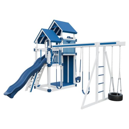 super 59 adventure vinyl playset white blue front right