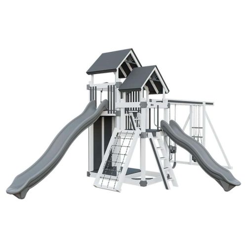 super 59 adventure vinyl playset white gray front left