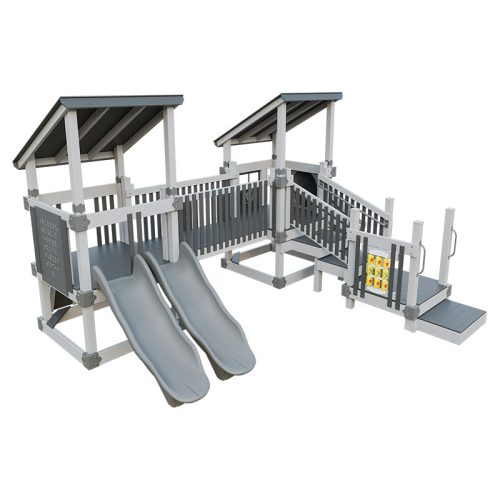 tiny_fun_quest_preschool_playground_ash_wood_gray_front_left