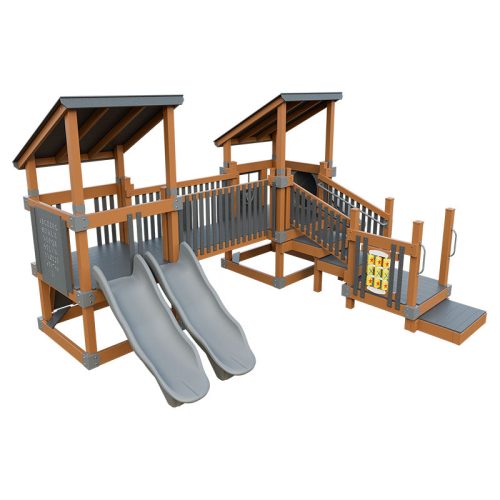 tiny_fun_quest_preschool_playground_chestnut_wood_gray_front_left