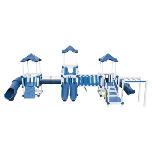 tiny town preschool playground white blue front